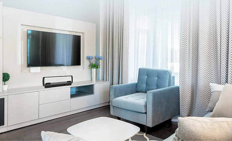 清聽聲學(xué)T2電視輔聽音箱可根據(jù)不同電視場(chǎng)景匹配不同聽音模式