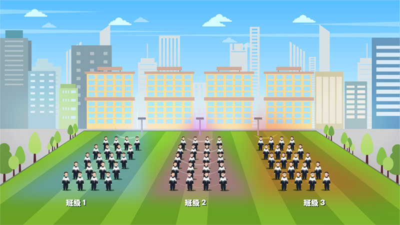 安靜操場(chǎng)系統(tǒng)定向發(fā)聲，不擾民