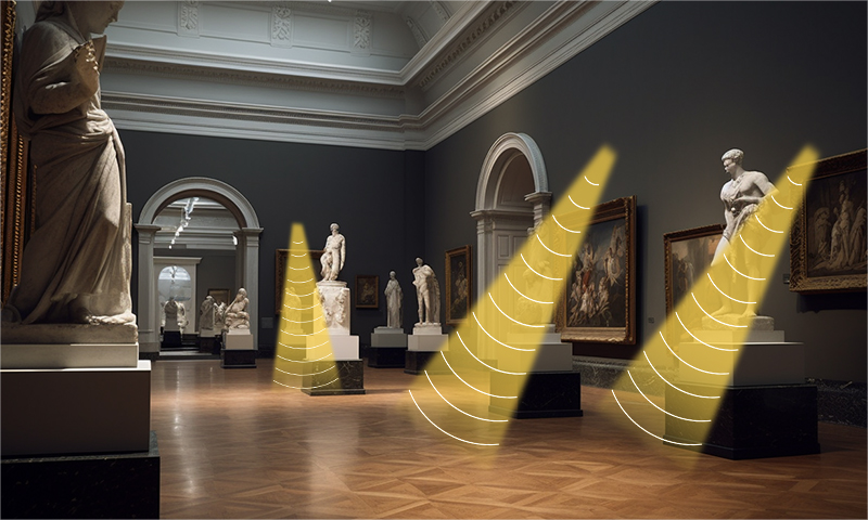 定向擴聲音箱的發(fā)聲效果展示