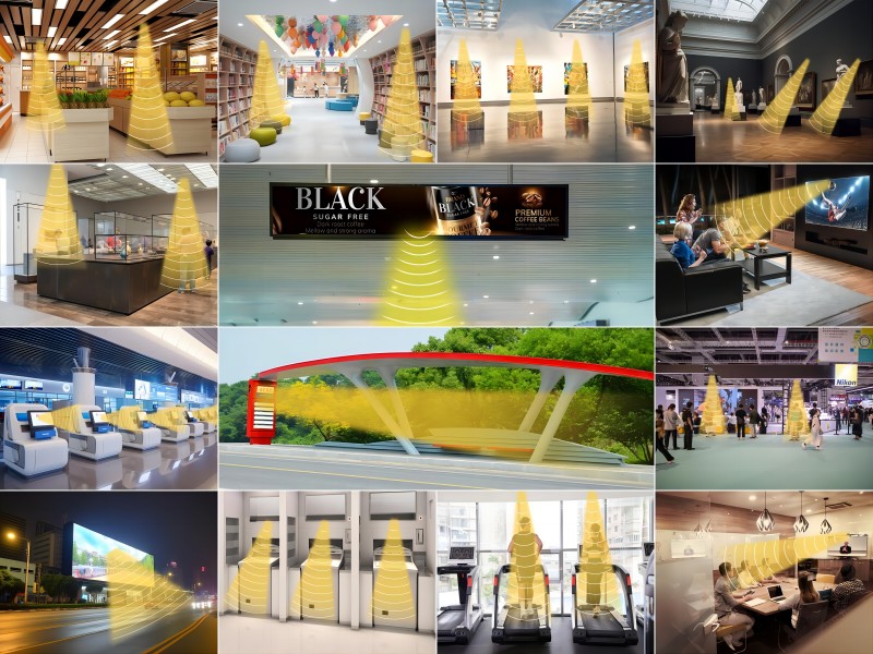 超聲波定向音響聚音寶應(yīng)用場景集合