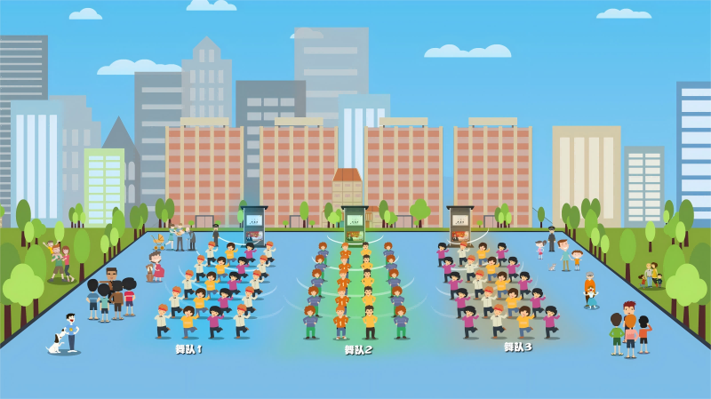 清聽聲學廣場舞定向音響