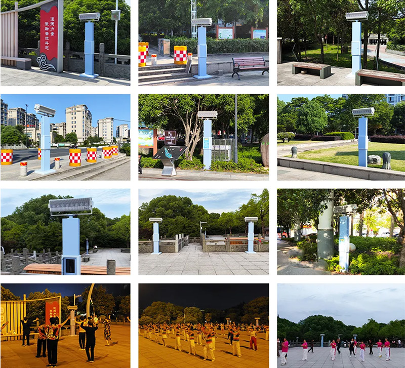 清聽聲學智能廣場舞設備案例圖