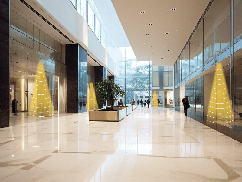 商場(chǎng)有源定向音箱