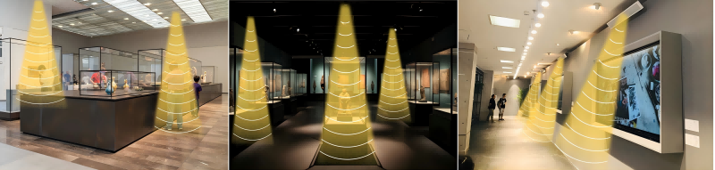 展覽展示行業(yè)使用定向聲音響