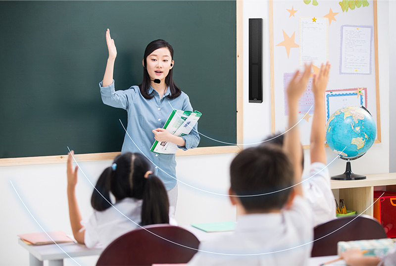 清聽聲學的“基于均衡聲場控制的教室健康聲環境視聽應用”