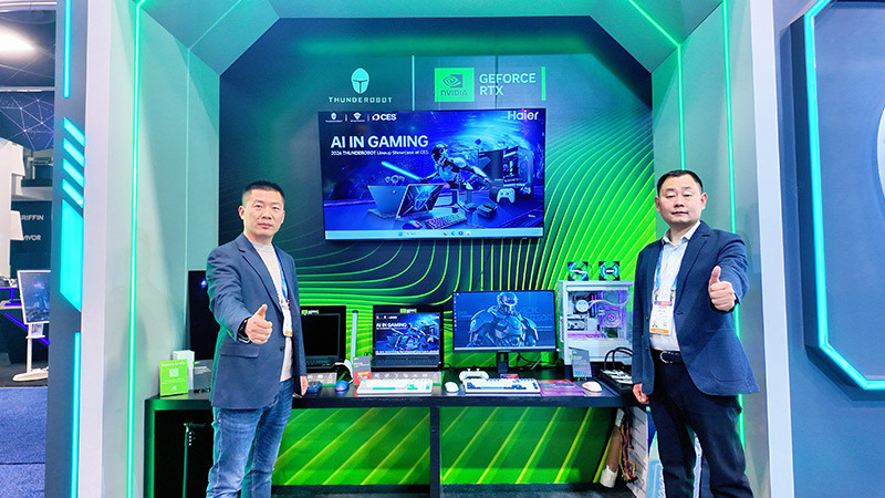 清聽聲學攜手雷神科技聯合發布全球首款黑武士聚音屏電競顯示器及全新電競筆記本