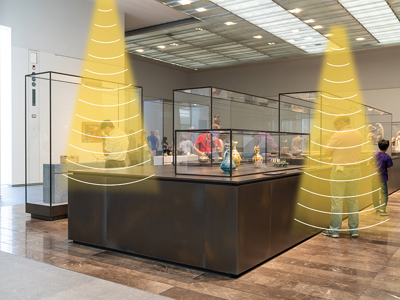 展廳定向音箱,聲音分區(qū),互不干擾